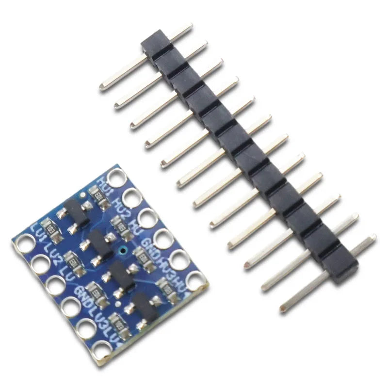 4MOS Transistor Level Conversion Module 3Vand5V 4 Channel Logic Level Shifter Bi-Directional High Speed IIC UART SPI for Arduino