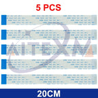 5PCS Flexcable For Raspberry Pi Model B+ 2M 1M 50CM 30CM 20CM 15CM 15 Pins Ribbon Flex Cable 1.0mm AWM 20624 80C 60V VW-1