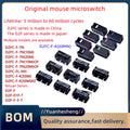 original New Authentic Mouse Micro Switch D2FC-F-7N Mouse Button Fretting D2FC-E-7N D2FC 10M 20M OF 50M 60M