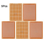 5/10PCS Universal PCB Breadboard 5*7CM Yellow Single Sided Printed Circuit Boards 1.2MM Thick DIY Prototype Copper PCB Board