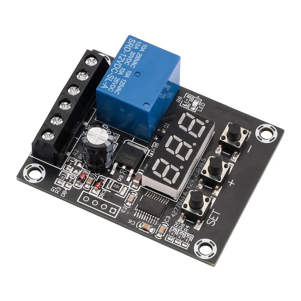 DC7-9V 12V 24V Voltage Relay Module Upper Lower Limit Detection Control Switch Off ON Over Voltage Protection