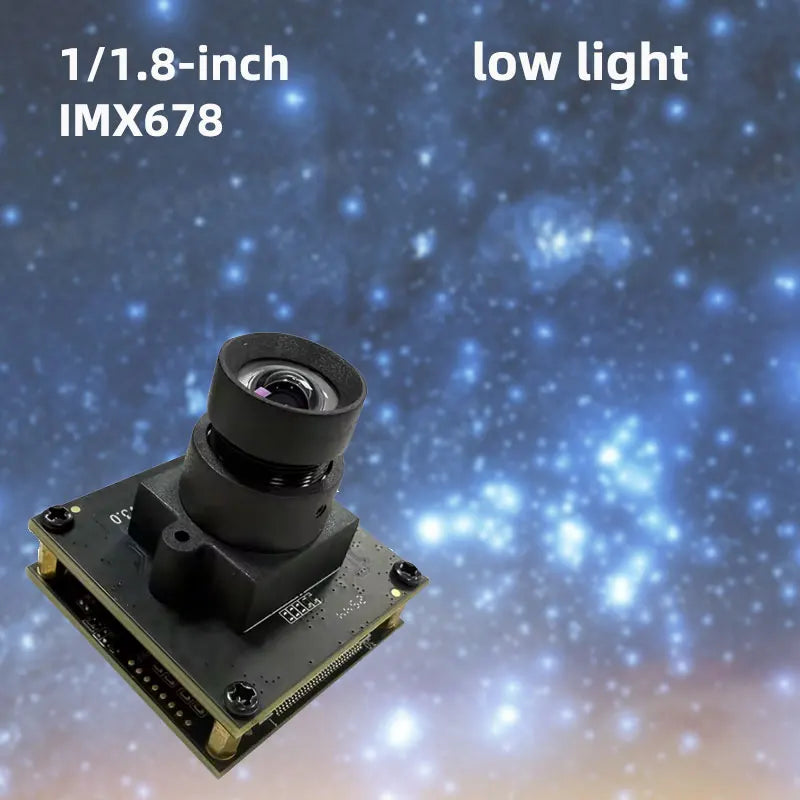1/1.8 IMX678 4K 60FPS USB3.0 8MP Industry HD low light Camera Module Wide Angle for Windows Android Raspberry Pi Linux