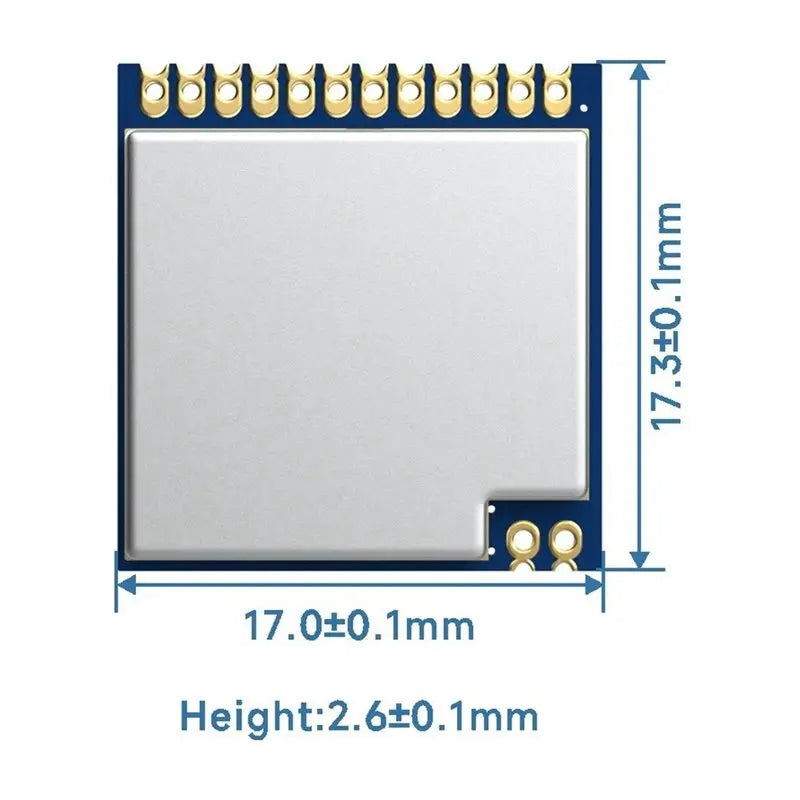 Hot Selling-2PCS LORA1276 100Mw SX1276 Module 4KM High Sensitivity Front End Lora Module SPI Interface 4KM Range 868Mhz,2PCS