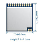 Hot Selling-2PCS LORA1276 100Mw SX1276 Module 4KM High Sensitivity Front End Lora Module SPI Interface 4KM Range 868Mhz,2PCS