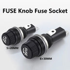 5/20/100PCS 5*20mm 6*30mm Glass Fuse Holders Insurance Tube Socket Fuse Holder For Insurance Panel Mount Fuse Holder 5x20 6x30