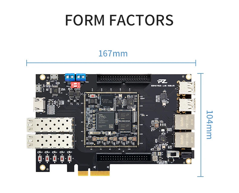 PUZHI 7015 Card: Xilinx SoC ZYNQ 7000 XC7Z015 FPGA Development Board PCIE SFP HDMI USB