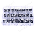 840pcs 24Values TO-92 PNP/NPN Transistor Assortment Kit BC327 BC337 BC547 2N2222 3904 3906 C945 BC517 BC550 BC556 BC558 S9014