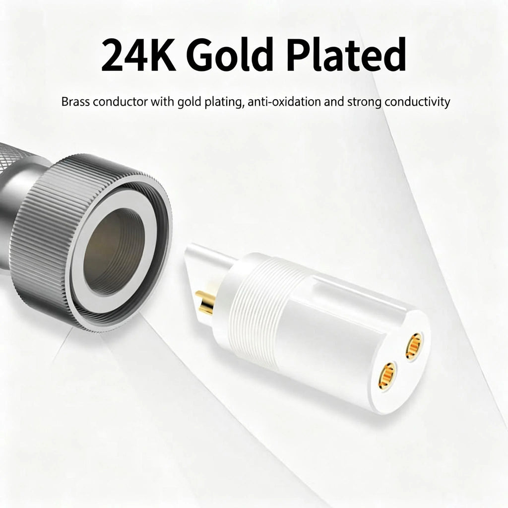 1PC Viborg Gold Plated GX16 GX12 Aviation Connector 2 Pin Female Socket Plug Circular Panel Mount Adapter