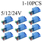 1-10PCS 24V 12V 5V 1 Way Relay Module For Arduino 1 Channel Relay Module With Optocoupler Relay Output In Stock