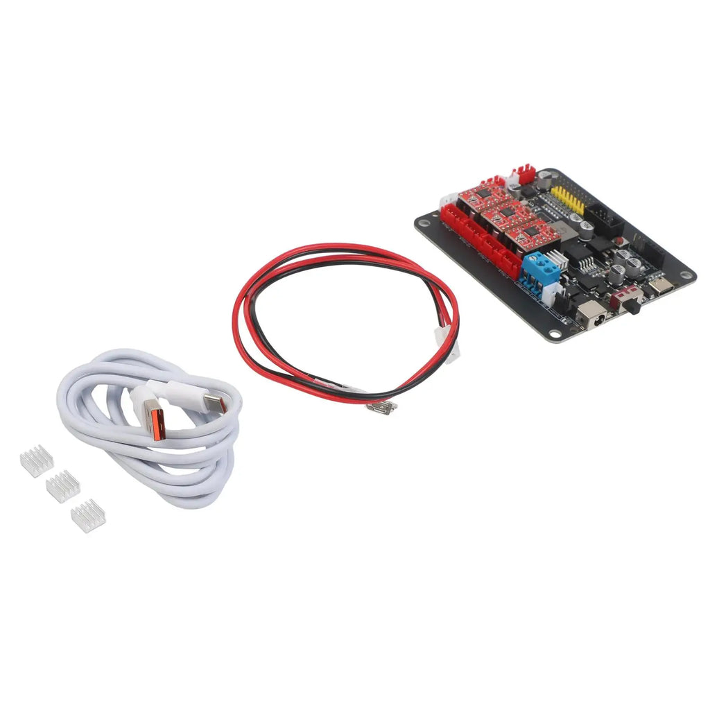 For GRBL 1.1 Controller Board For CNC Router 3018 2418 1610 With Double Y Support A4988 Stepper Motor Driver USB Connection