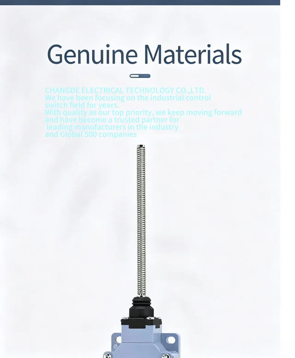 CNTD CSA-081 Limit Switch Micro Switch Long Metal Lever Arm Snap Action SPDT 1NO 1NC 10A 250V Waterproof Oil Proof