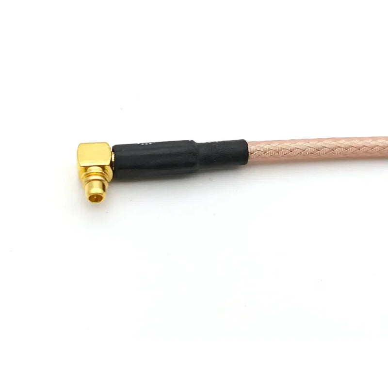SMA Female Nut Jack To MMCX Male Plug Right Angle Pigtail Adapter Cable RG316 New