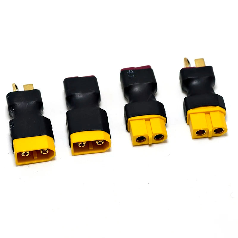 1/5/10Pcs T Deans Plug Male / Female to XT60 Female / Male Connector Adapter For RC LiPo Battery Helicopter Quadcopter RC Parts