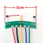 4402 Hall Effect Sensor Electric Motor Hall Sensor Electric Scooter Motor Hall Sensor Board Cable Hall Plate Component PCB Hall