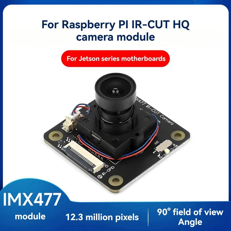 IMX477 IR-CUT Camera Module for 12.3 Megapixel Camera Module Compatible with Series Motherboards-TCES