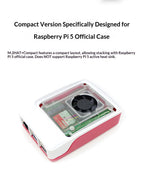Raspberry Pi 5 Pcie To M.2 Hat+ Compact Expansion Board Ssd Solid State Drive Nvme Pi5