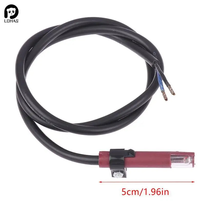 5cm QRB1 Flame Detector Photosensitive Electric Eye Burner Detection Photoresistor Red QRB1 Photocell For Burner Waste Oil