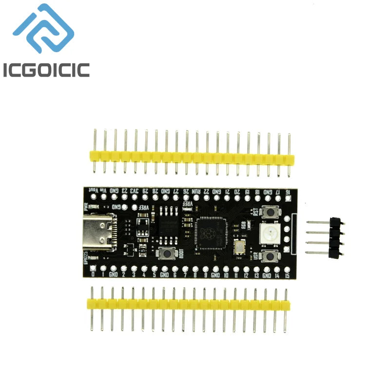 Raspberry Pi Pico or Pico W Development Board A Low-Cost High-Performance Microcontroller Board RP2040 Cortex-M0+ Dual-Core ARM