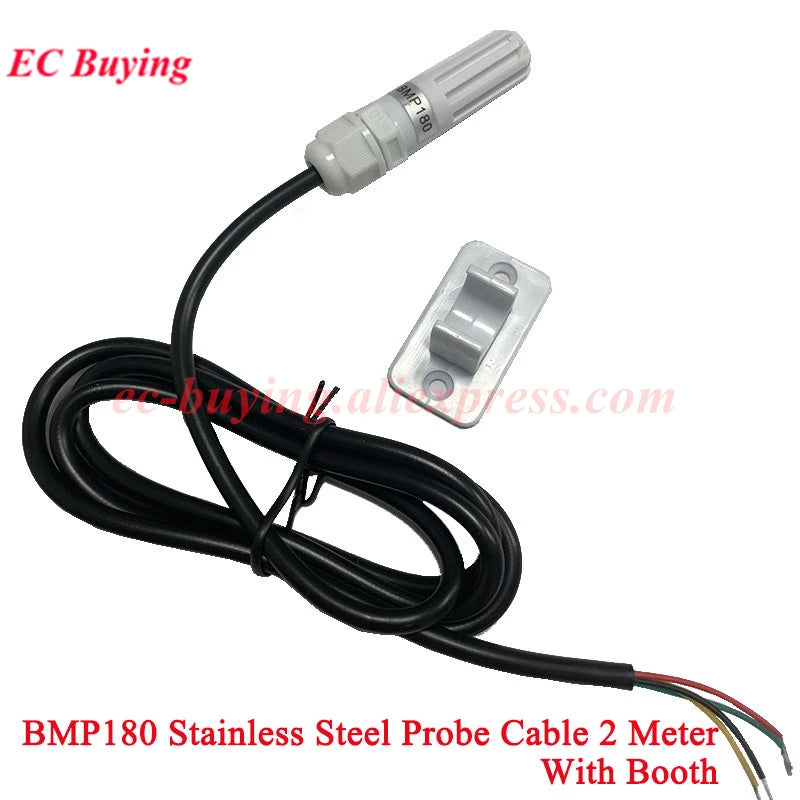 DS18B20 LM35DZ BMP180 BMP280 BME280 BMP180 BME680 BME688 SGP30 SGP40 Waterproof Thread Temperature Probe Sensor Stainless Steel
