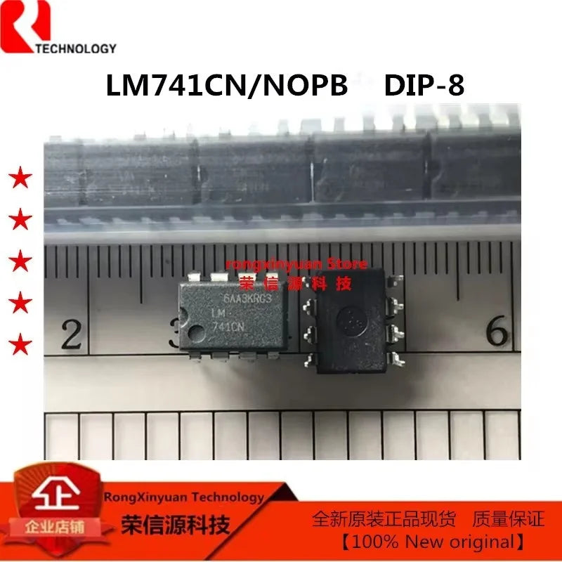 5Pcs/lot Operational Amplifier LM741CN/NOPB LM741CN  DIP-8  741CN  LM741 100% New original