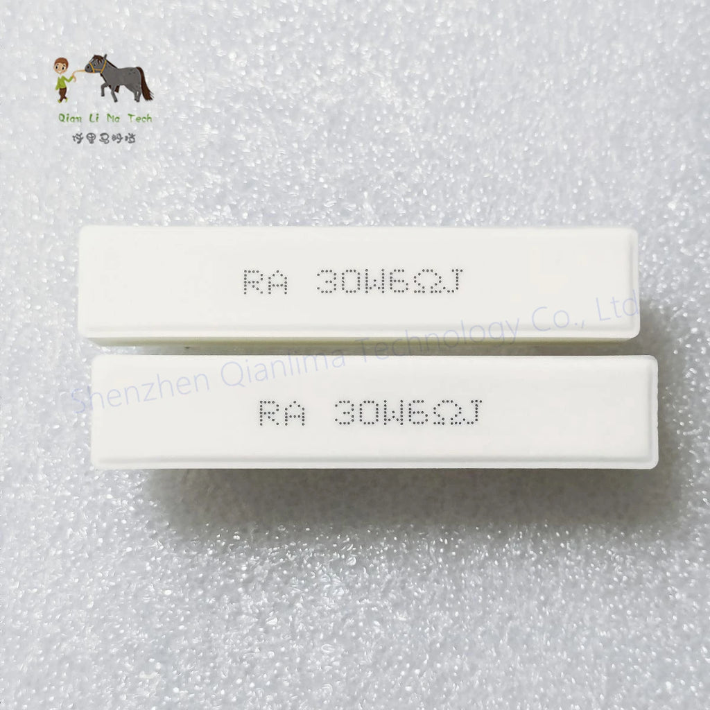 30W 5% SQP Cement Resistor Power Resistance 0.1R ~ 500R 0.5R 1R 2R 3R 4R 5R 6R 8R 10R 12R 20R 22R 30R 47R 50R 68R 100R 200R Ohm