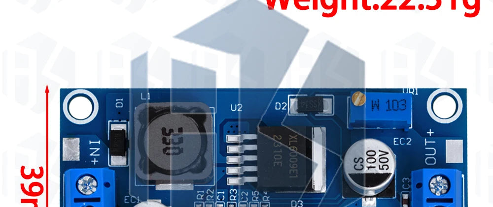 DC-DC XL6009 Digital Boost Step Up Power Supply Module Adjustable 4.5-32V to 5-52V Step-up Voltage Regulator With LED Voltmeter