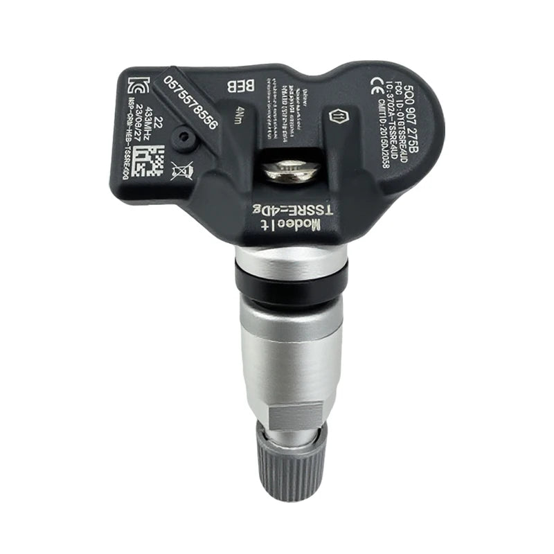 1/4Pcs TPMS Sensor 433MHz Tire Pressure Monitor System Fit For Audi A4 A6 Allroad Volkswagen T-Cros Skoda Replace OE 5Q0907275B