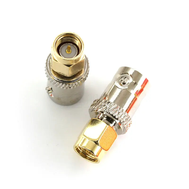 1PCS SMA to BNC Female and Male Adapter All copper Walie-talkie Antenna Connector