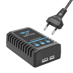 Professional 10W 20W B3 Compact Balance Charger 100 - 240V With 3 Led Light for 2S 3S 7.4V 11.1V Lithium LiPo Battery B3AC
