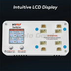 VIFLY ToothStor 4 Port 2S Balance Charger With Storage Mode LCD Display LiHV/LiPo Battery For RC FPV Freestyle Racing Drone