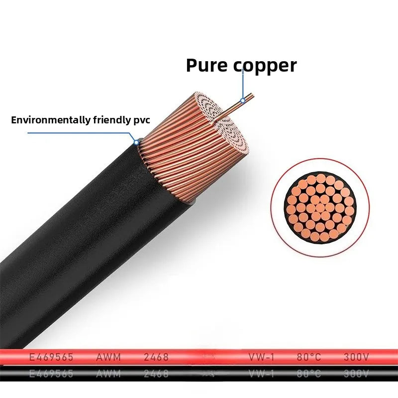 12AWG Car Cigarette Lighter Plug Cable, American Extension Cable To Sae Cable, SAE Cable Power Cord