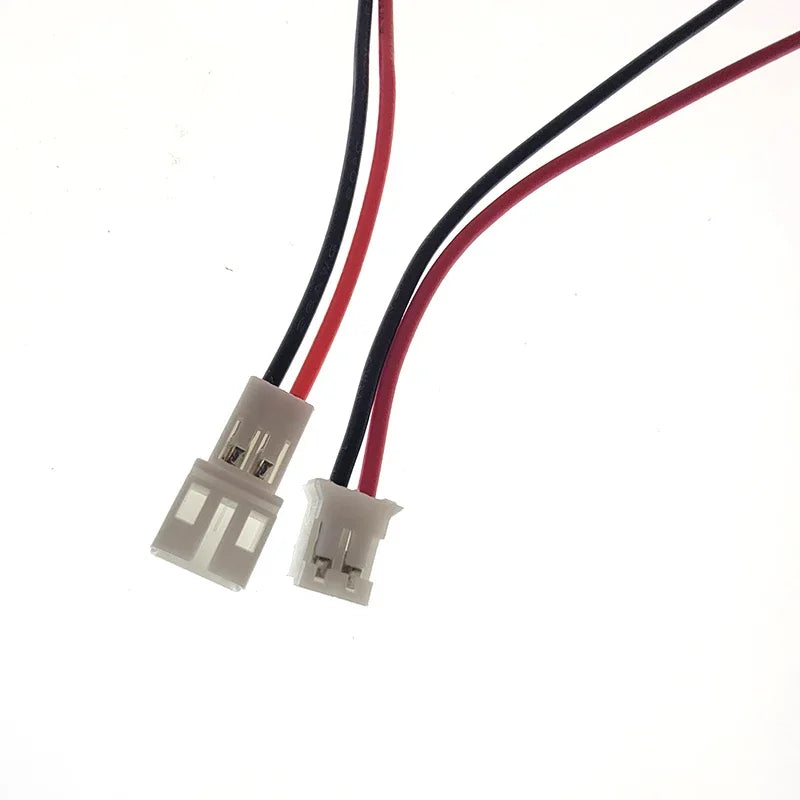 PH 2.0mm 2Pin JST Wire Connectors Pitch JST 2P Micro Male Plug Female Jack Cable Adapter Micro Plug/Jack Socket Terminals 26AWG