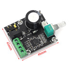 PAM8610 Dual Channel Audio Amplifier Board Module 12V 15W*2 High Power Pure Digital HD Amplifier