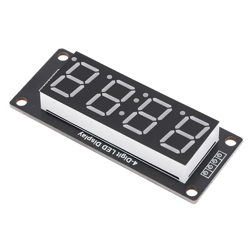 TM1637 LED Display Module 4 Digit Time Indicator Tube 7 Segment Digital Indicator Tube 0.56 Inch Digital LED Module