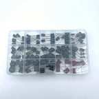 140PCS 14ValuesX10Pcs Mylar Film Capacitor Assorted Kit 630V 2J102J~2J683J 1nF~68nF Polyester 2J222J 2J152J