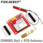 SIM800L GPRS GSM Module Micro SIM Card Core Quad-band TTL Serial Port Antenna PCB Wireless WIFI Board for Arduino Smart Phone