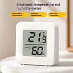 Temperature Gauge Mini LCD Digital Hygrometer: Indoor Room Humidity Meter Sensor Weather Home