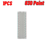 1-20pcs Breadboard 400 830 Point PCB Board MB-102 MB102 Test Develop Nodemcu Raspberri PI 2 lcd High Frequency 40pin Dupont Line