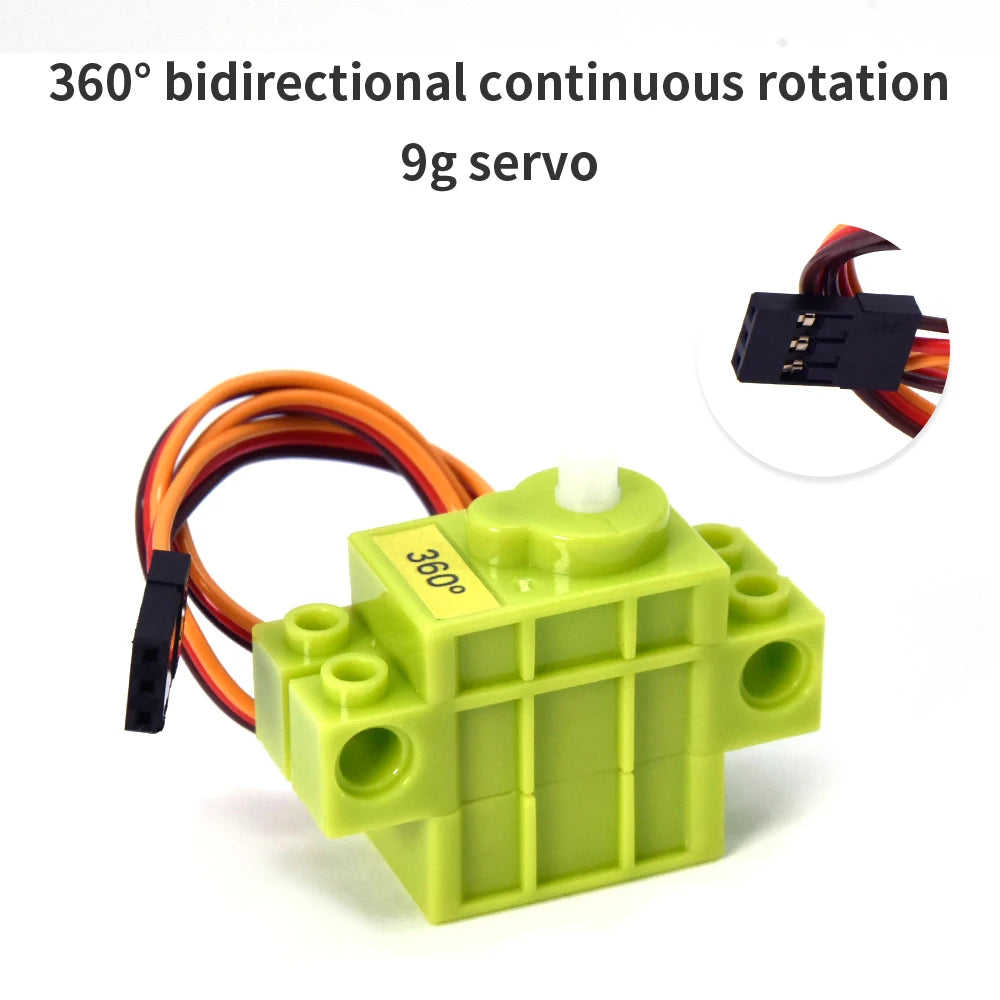 2KG Programmable 270° 360° Servo Motor Compatible With Lego Building Blocks For Arduino Projects DIY Electronic Parts