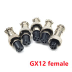 GX16 GX12 GX20 2P/3/4/5/6/7/8 Pin Female Male Air Aviation Connector Power Cable Electrical Plug Socket