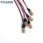 D6X13mm 635nm 1MW 5MW 10MW Adjustable Focus Laser Module Red Line/Cross Line Copper Laser Positioning Lamp Laser Diode