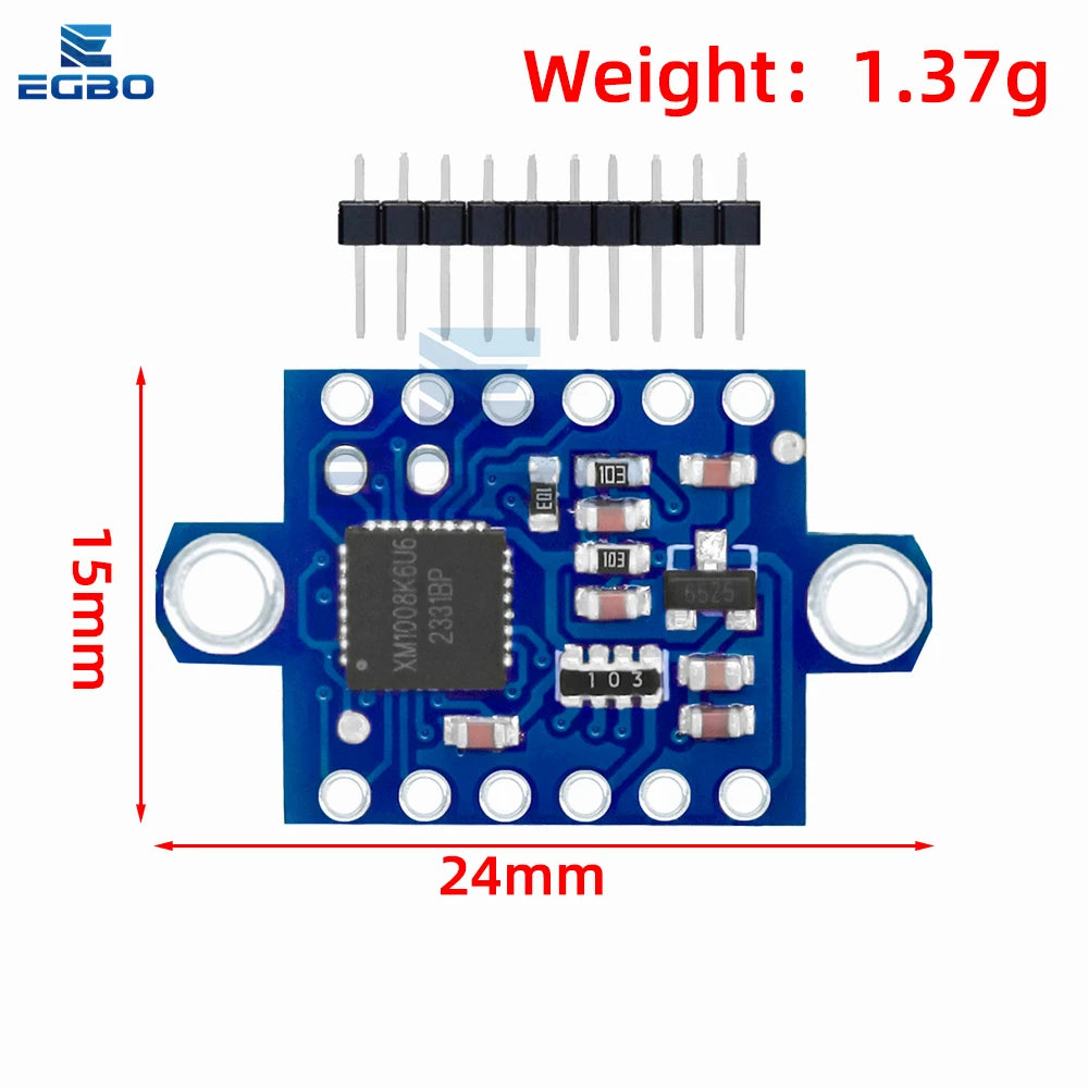 GY-53 VL53L0X Laser Distance Sensor 3.3V-5V I2C PWM High Precision Ranging Module