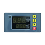 T3231 DC 12V 24V AC 110-220V Digital Time Delay Relay Module Cycle Delay Timer Red Blue Dual Display Timing Relay Switch for Car