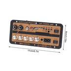 EU/US Plug Bluetooth 5.0 Amplifier Board With Optical Audio AMP USB FM Radio TF Player DIY Audio For Karaoke Home Car 110V/220V