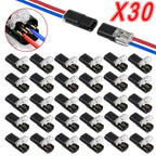 20/30/50/100 D2 Quick Wire Connector Solderless Push-in Terminal Block Electrical Cable Splice Connector for Home DIY Automotive