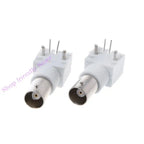 594A 10x PC Board PCB Mount BNC Female With Bulkhead Connector