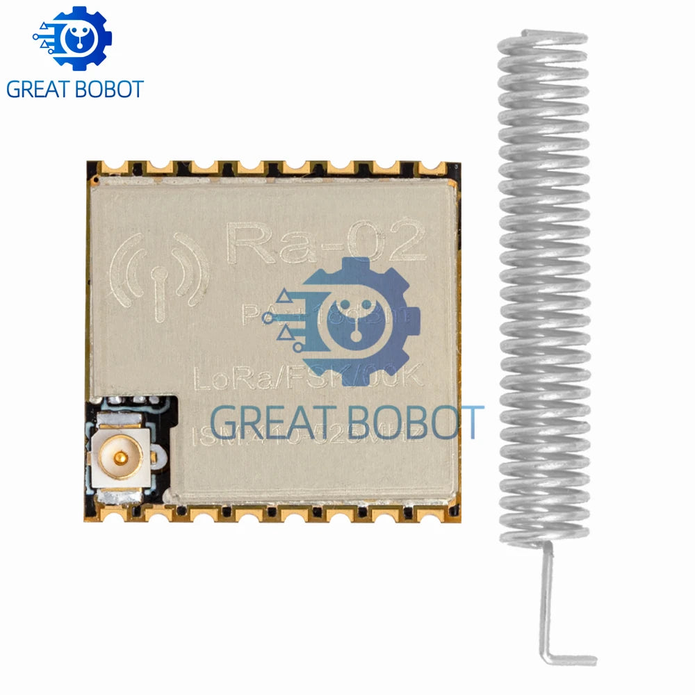 Ra-01SC   Ra-01 RA-02 LoRa SX1278 433Mhz Wireless Spread Spectrum Transmission Module Most Distant 10KM For arduino