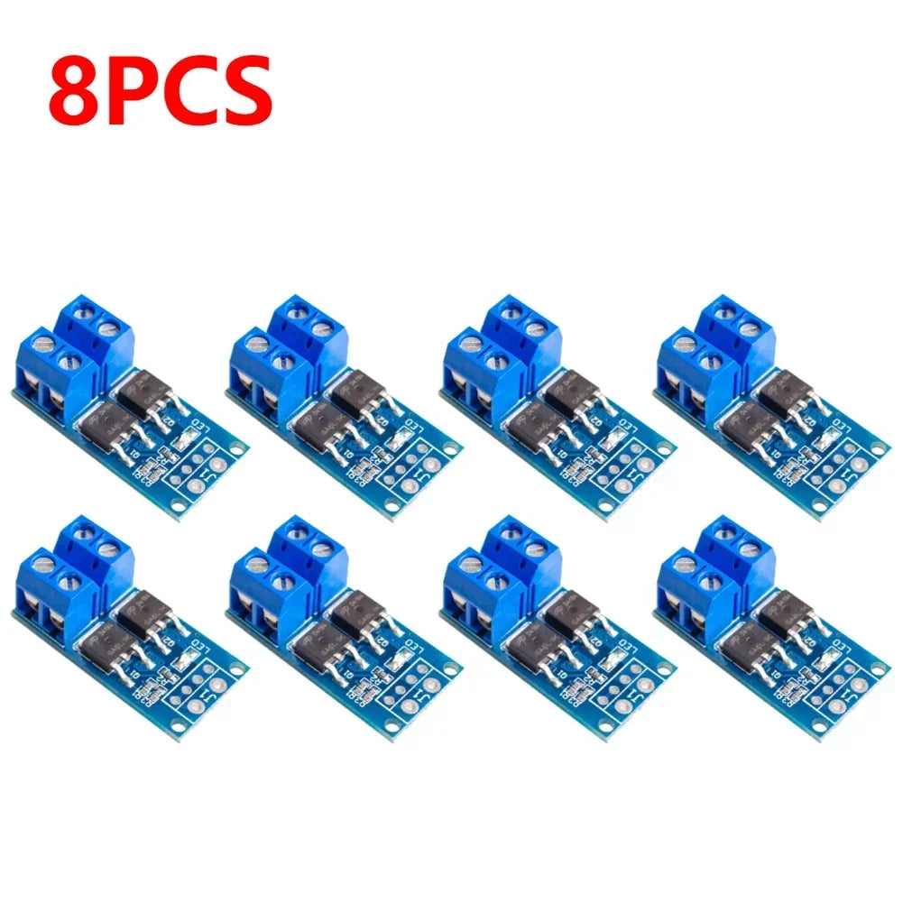 1 - 20pcs 15A 400W MOSFET Trigger Switch Drive Module PWM Regulator Control Panel DC 5V-36V Electronic Switch Control Board