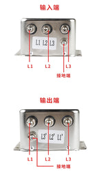 AC / DC Filter Three-phase Anti-interference EMI Socket Linear Audio Power Purification 380vcw