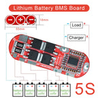 BMS 1S 2S 10A 3S 4S 5S 25A Bms 18650 Li-ion Lipo Lithium Battery Protection Circuit Board Module Pcb Pcm 18650 Lipo Bms Charger